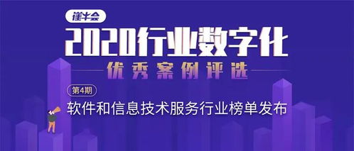 榜单 软件和信息技术服务行业最佳案例